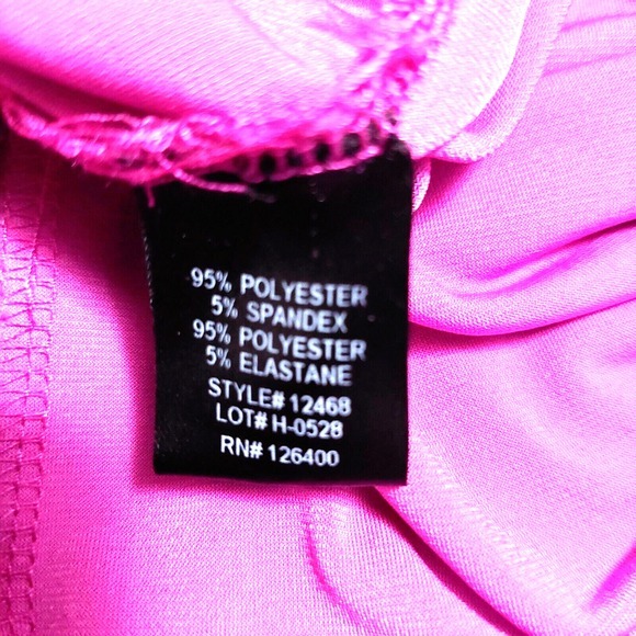 Anttony Originals Womens Sm Lounge Overlay‎ Top and Pants Polyester Blend Purple - Picture 6 of 7